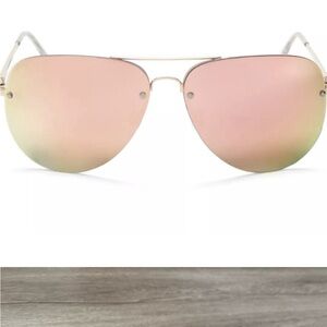 Quay Australia X Amanda mirrored Muse Sunglasses